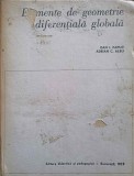 ELEMENTE DE GEOMETRIE DIFERENTIALA GLOBALA-DAN I. PAPUC, ADRIAN C. ALBU