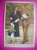 HOPCT 6398 CU REGELE ANDERLECHT -1932-REGINA ASTRID-FAMILIA REGALA BELGIA-CROMO LITHO-CIOCOLATA COTE D&#039;OR