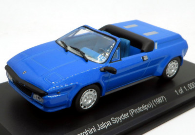 WHITEBOX Lamborghini Jalpa spyder prototipo ( blue ) 1987 1:43 foto