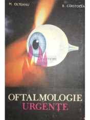 M. Olteanu - Oftalmologie. Urgente (Editia: 1985) foto