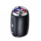 Boxa portabila Bluetooth S66 Extra Bass, Fast-Pair, Autonomie 12 ore, Cititor Card SD, USB Type-C, Negru/Argintiu