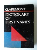 Dictionary of First Name - Claremont (5+1)5