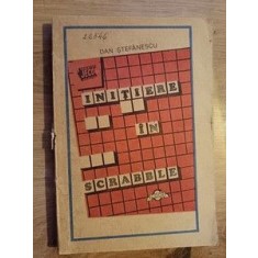 Initiere in scrabble- Dan Stefanescu