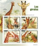NIGER 2022 - Fauna, Girafe / bloc nou CTO