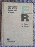 Dicționar de fizică francez-rom&acirc;n, Țițeica și Fiuciuc, 1985, 548 pag stare fb, Alb, L