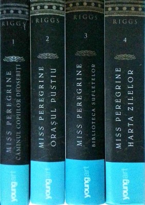 Ransom Riggs - Miss Peregrine, 4 volume foto