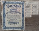 Actiuni Banca Ilfov, Societate Anonima Romana/ 1945