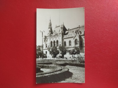 CARTE POSTALA - RSR - ORADEA - BIBLIOTECA REGIONALA foto