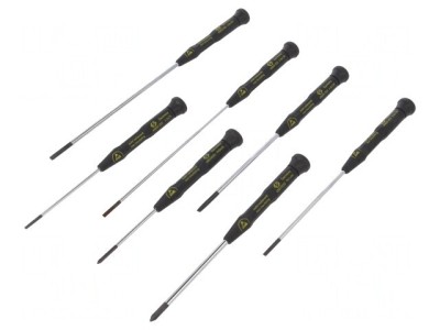 Set Şurubelniţe Precizie ESD 7 Buc. foto