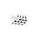 Set 18 buc. clipsuri aripa interioara set MERCEDES Clasa C (W202), 03.1993-03.2001; Clasa E (W210), 06.1995-03.2003