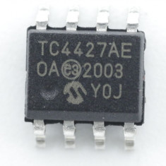 TC4427AE C.I. DRIVER,MOSFET,1,5A,DUAL,SOIC8 TC4427AEOA MICROCHIP