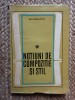 Ion Covrig-Nonea - Notiuni de compozitie si stil