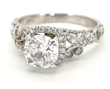 Inel 14k cu diamante naturale 2.16ct
