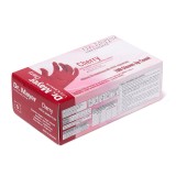 Manusi nitril nepudrate Dr. Mayer Cherry Red S 100 buc