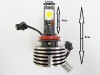 Set Becuri LED ART201 H10 9005 9006 CANBUS 6000K