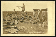 Carte Postala Veche Circulata 1918 BUKOWINA Bucovina SERETH Siret WWI Armata foto