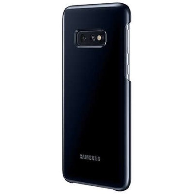 Husa de protectie Samsung LED, NFC powered back pentru Galaxy S10e, Black foto