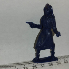 bnk jc KOHO - Figurine de plastic - Calamity Jane - albastru inchis - 6 cm