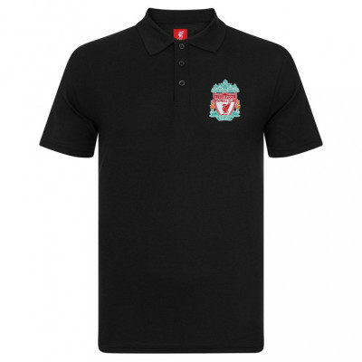 FC Liverpool tricou polo Single black - M foto