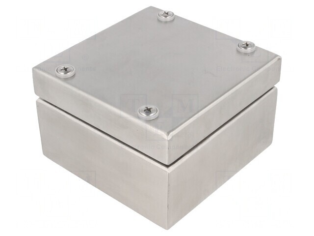 Carcasă universală din oțel inoxidabil 100x100x61mm