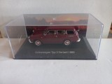 Macheta Volkswagen Typ 3 Variant - 1962 1:43 Deagostini Mexic