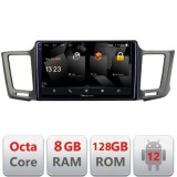 Navigatie Toyota RAV4 5960Pro-247 Android Octa Core Qualcomm 2K Qled 8+128 DTS DSP 360 4G Optical CarStore Technology