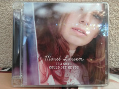 CD - Marit Larsen - If A Song Could Get Me You, Album 1CD-Set, Made in The EU. foto