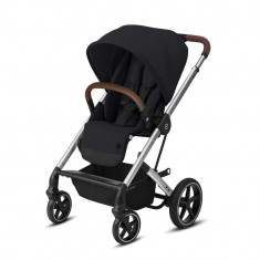 Carucior Cybex Balios S Lux Cadru Silver Deep Black foto