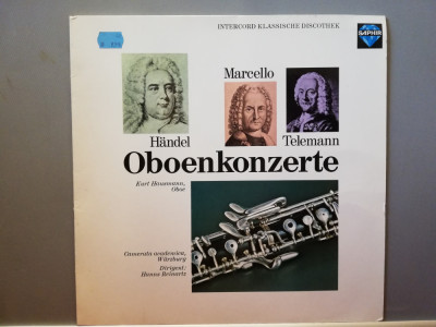 Handel/Teleman&amp;hellip;- Oboe Concertos (1980/Saphir/RFG) - Vinil/Vinyl/ca Nou (NM+) foto