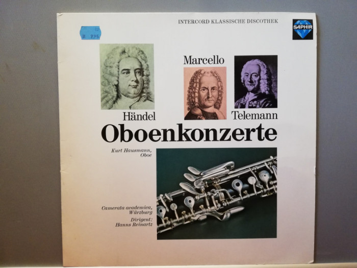 Handel/Teleman&hellip;- Oboe Concertos (1980/Saphir/RFG) - Vinil/Vinyl/ca Nou (NM+)