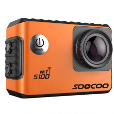 Camera Video Sport 4K iUni Dare S100 Orange, WiFi, GPS, mini HDMI, LCD 2 inch, by Soocoo foto