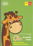 OLA &icirc;n grupa mare. Fișe de lucru pentru preșcolari (5-6 ani). Semestrul 1. Vol. 1 - Paperback brosat - *** - Art Klett