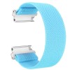 Curea textila elastica, compatibila Amazfit Active, telescoape Quick Release, Uranian Blue