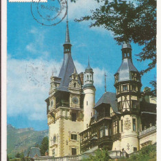 CA13-Carte Postala- Muzeul Peles, circulata 1982
