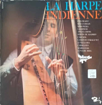 Disc vinil, LP. La Harpe Indienne-SERGIO CUEVAS foto