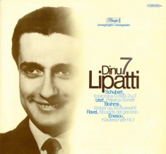 VINIL Schubert / Brahms / Ravel / Enescu - Dinu Lipatti ? Dinu Lipatti 7 (VG++) foto