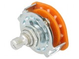 Comutator rotativ 4 poziții 0,3A/125VAC 1 secțiune 30&deg;