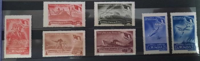 Timbre 1948 Frăţia de arme rom&acirc;no-sovietică MNH