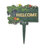 Tarus &quot;Welcome&quot; pentru gradina din fonta HP-84, Ornamentale