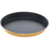 Tava de copt pentru tarte Tefal Chef Club, invelis antiaderent, 30 cm, galben