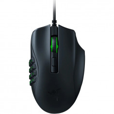 Mouse gaming Razer Naga X, 16 butoane programabile, switchuri optice, cablu SpeedFlex, iluminare Chroma RGB, Negru