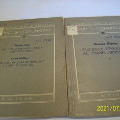 muzeul brukenthal studii si comunicari 2 carti -1956