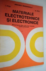 Manual clasa a IX-a Materiale electrotehnice si electrotehnice - 1994