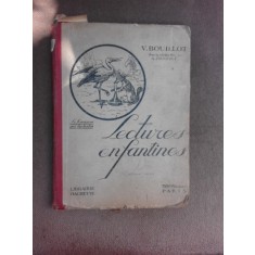 Lectures enfantines - V. Bouillot (carte in limba franceza)