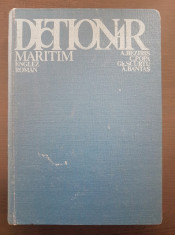 DICTIONAR MARITIM ENGLEZ-ROMAN - Beziris, Popa, Scurtu, Bantas foto