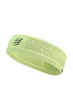 Compressport bentita pentru cap Thin Headband On/Off culoarea verde, XBNU3914