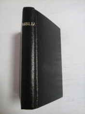 BIBLIA SAU SFINTA SCRIPTURA A VECHIULUI SI NOULUI TESTAMENT (CU TRIMITERI) foto