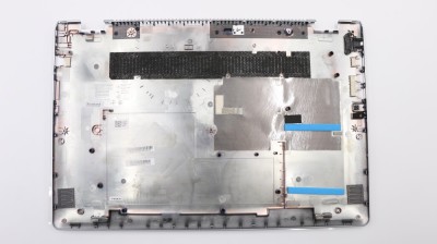 Carcasa inferioara bottom case Laptop, Lenovo, Flex 4-1570 Type 80SB, 5CB0M31440, AP1JD000730, argintie foto