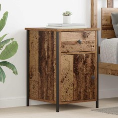 Dulap de noapte Lemn vechi 40 x 42 x 60 cm Lemn compozit