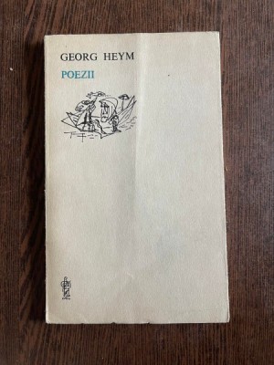 Georg Heym - Poezii foto
